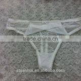 See Through Lace Bra and G-string Panties Sexy Bra New Design Sex Girls Photos Thong Shantou Factory thumbnail-3