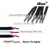 Press Release Nylon Soft and Durable No Need Tie Flat Polyester Elastic Shoelace for for Pregnant Mommy, Patients - Grey thumbnail-2