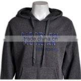 Wholesale Knitted Baseball Crop Hoodies Cheap Hoodie Fleece Sweatshirt thumbnail-6