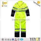 Popular Safety Protective hi Vis Waterproof Winter Polyester Cotton Coverall thumbnail-1