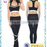 Girls Black Yoga Suit Exercise/ Girls Wholesale Boutique Clothing thumbnail-2