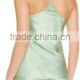 Women Sexy 2017 Hot Sale Silk-Satin Pajamas Set of Soft Feeling thumbnail-3