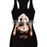 Girls Printed Sleeveless T Shirt Singlet Tank Tops thumbnail-3