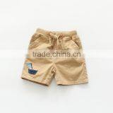 Wholesale Solid Color Cotton Casual Style Boys Shorts thumbnail-2