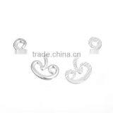 Zinc Based Alloy Connectors Wave Silver Plated thumbnail-3