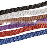 Royal Blue Wide Leather Cord Braiding Jewelry PU Rope thumbnail-2