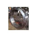 DIN ASTM EN Hydraulic Rolled Ring Flange With ingot smelting , carbon / alloy Steel forgings