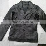 Custom Made High Quality Women Leather Jacket in Lambskin thumbnail-3