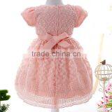 Good Quality Flower Embroidery Latest Net Designs Novel Fashion Baby Dress New Style thumbnail-5