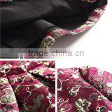 Women A Line Short Sleeve Lace Dress Fabric Embroidery Mini Dress With Pattern thumbnail-6