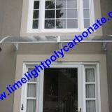 Карниз для окон из поликарбоната, навес для окон, откидной навес для окон, жалюзи для окон, карниз для дверей, навес для дверей, самодельный карниз, самодельный откидной навес thumbnail-4