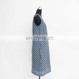 Hot Sale Fashion Casual Sleeveless Long Animal Print Shift Dress thumbnail-3