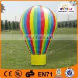 Logo can be printed colourful inflatable floating advertising balloon