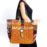 Banjara Bags Tote Bag -Bohomian Hobo Gypsy Bag -Vintage Tribal Bag-Hobo Banjara Bohemian Kutch Banjara Hand Bags thumbnail-3