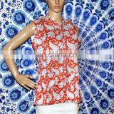 Jacket Winter Warm Coat Hand Block Printed Coat Women's Coat thumbnail-2