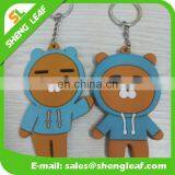 Factory price customed pvc rubber keychain