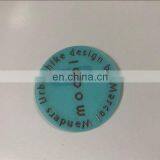 Thin Metallic Chrome Silver Round Adhesive Sticker thumbnail-2