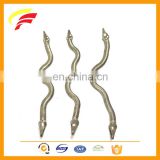 factory price decorative small stainless steel flat snake chain for pants