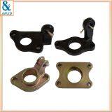 Mechanical metal parts precision cast steel hydraulic valve bracket parts