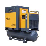 OEM service air tank and dryer mounted screw air compressor