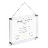 Factory Direct Acrylic Photo Frames Custom Transparent Acrylic Picture Frames 6*8 thumbnail-3