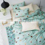 RAWHOUSE Design 4 Pcs Cotton 100 Kids Cartoon Dog Printing Bedding Set thumbnail-3