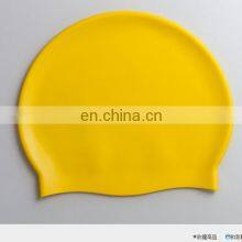 Manufacturers Direct Waterproof Elastic Silicone Swimming Cap Swimming Cap Solid Color Custom Icon thumbnail-5