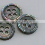 Black M.O.P. Shell 4-hole Button thumbnail-3