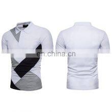 Latest Style Men's Polo Shirts Short Sleeve Muscle T-shirts Summer Blouse Tops thumbnail-4