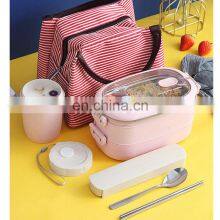 Hot Sale Wholesale Warmer Custom Logo Stainless Steel 3 Layer Bento Lunch Box Kids School thumbnail-5