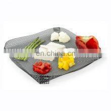 2022 Factory Supply Tabletop Baking Round Under Floor Nonstick Mesh BBQ Grill Mat thumbnail-2