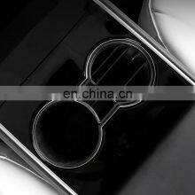 New Design Car Interior Decorative Abs Single Car Cup Holder For Tesla Model 3 2017-2019 thumbnail-5