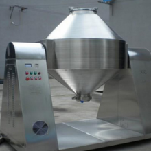 Food Additive Mixer Stainless Steel Vertical Mixing Equipment Fully Automatic Double Cone Mixer thumbnail-2
