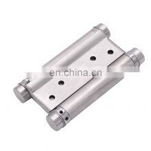 High Quality SS201 304 Stainless Steel Corner Double Spring Door Hinge