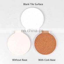 Gifts Porcelain Plates Blank Ceramic Coaster for Drinks thumbnail-4