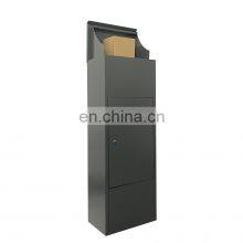 Outdoor Extra Large Post Box Metal Storage Parcel Drop Box For Mail And Parcel