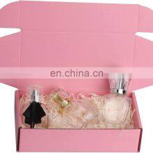 Custom Logo Colored Printed Cardboard Carton Box Mailer Hat Clothing Shoe Shipping Mailer Corrugated Packaging Box