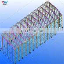 WZH Customized Sample Room Low Cost Multi Floor Steel Prefab Warehouse thumbnail-5