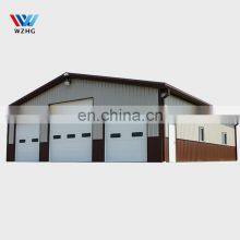 Light Steel Gable Garden Sheds Storage Outdoor Tool Cabinet Steel Workshop Storage House Car Parking thumbnail-4