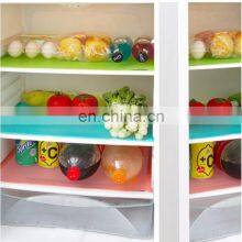 EVA Mats Nonslip Washable Transparent 12 Pcs Shelf Fridge Plastic Refrigerator Liners thumbnail-1