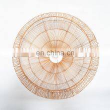 Unique Wicker Rattan Lampshade Boho Style Round Shape Spherical Hanging Pendant Vietnam Cheap Wholesale thumbnail-3