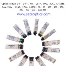 1.25G SFP 10G SFP+ 25G SFP28 40G QSFP+ 100G QSFP28 200G QSFP56 400G QSFPDD Optical Transceiver Module