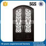 Modern Design Wrought Iron Main Grille Door Design thumbnail-5