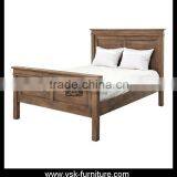 BE-115 1.5m Carving Wood Bed thumbnail-1