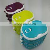 Lunch Box With Short Lock, Kids Stainless Steel Food Box, Thermos Portable Lunch Box thumbnail-2