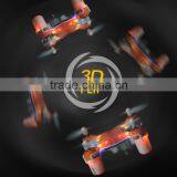 Minitudou 2016 Super Nano Upgraded Version Headless Nano 1 Smallest Drone RC Quadcopter With Colorful Light thumbnail-3