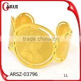 New Products 2016 Saudi Gold Jewelry Hot Selling Stainless Steel Bangle Supplier's Choice thumbnail-1