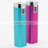 2600 Lipstick Digital Display Power Bank thumbnail-1