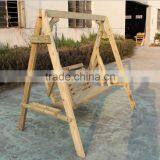 Factory Production Wooden Double Hanging Garden Swing Set for Adult thumbnail-1