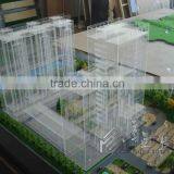 Plastic Miniture Building Model With Wonderful Landscape